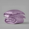 Stoa Paris Comforter Set Double Bed, 300TC Satin Double Bed Comforters in  Lilac