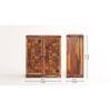 Scandi Bar Cabinet in Honey Finish