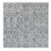 Neulooms Handloom Knotted Reversible Flatweave Square Rug Olive Green or Ivory 4x4