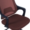 Ddeasirea Mid Back Ergonomic Chair in Brown Colour