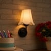 Devansh Metal Electric Wall Light in Yellow Colour with Yellow Shade Count of 1 Light