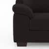 Esquel Premium 1 Seater Fabric Sofa in Deep Brown Velvet Colour