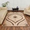Multicolor Traditional Machine Made Polyester 4 X 6 Feet Carpet
