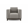 Taarkashi 1 Seater Fabric Sofa (Gainsboro Grey)