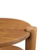 Titoz Modern Round Mango Wood Side Table