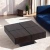 Montreal Sheesham Wood Coffee Table In Mahogany Finish