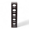 Wembley Sheesham Wood Wine Rack for 5 Bottles in Mahogany Finish