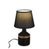 Black and Gold Vintage Ceramic Table Lamp