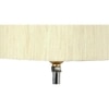 Emersyn off-white cotton & solid wood table lamp