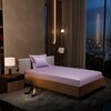 Stoa Paris 300TC UltrSatin Single Bedsheet Set Satin Single Night Lilac