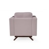 Rubik 1 Seater Fabric Sofa in Smokey Taupe Colour