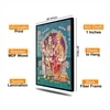 The Castle Decor Lord Shiva Parivar Wall Painting Framed Artwork 20x30 Inch Style 3