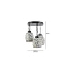 Phillip Multicolour Glass Cluster Hanging Light