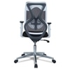 Wiwngas Mid Back Ergonomic Chair in Black Colour