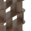 Imola Solid Wood Bookshelf In Danish Walnut Finish
