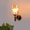 Devansh Metal Electric Wall Light in Gold Colour with Multi Shade Count of 1 Light