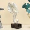 Ryan Polyresin Figurine in White Colour