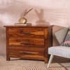 Sierra Luxe Solid Sheesham Wood Chest of Drawers Storage Unit