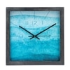 Calm Blue Contemporary Wall Clock