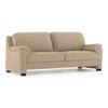 Farina Luxe 3 Seater Fabric Sofa in Sandshell Beige Colour
