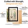 The Castle Decor Funny Giraffe Reading Newspaper Bathroom Wall Art 8x12 Inch