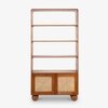 Abacus Solid Wood  Bookshelf in Kiara Finish