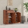 Danta Sheesham Wood  Shoerack  In Honey Oak  Finish