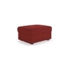 Apollo Sofa (Colour : Salsa Red, Cushion : Soft, Back Type : High Back, Seating Capacity : Right Aligned 3 Seater + Right Aligned Chaise + Ottoman)