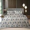 Threads Silky Touch Digital Print King Size Flat Bedsheet 270 x 250 cms