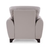 Radiance 1 Seater Leather Sole in Light Grey Colour