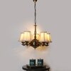 Devansh Gold Wall Mounted Lamp With Off-White Cotton Shade