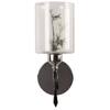 Eliante Modern Wall Lights Silver, Chrome & Glass Material & White Finish
