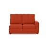Apollo Compact Sofa (Colour : Lava, Cushion : Hard, Back Type : High Back, Seating Capacity : Left Aligned 2 Seater + Left Aligned Chaise + Ottoman)