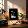 The Castle Decor No Regrets Just Lessons Learned Wall Art 8x12 Inch