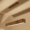 Clara 48 Brown Solid Wood Single Hanging Light