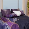Stoa Paris Super King Size Enriched Cotton Bedsheet with 4 Pillow Covers  Size Bur Burgundy