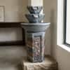 Water Fountain Harmony Falls 3-Tier Water Fountain in Multicolor Colour