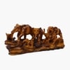 VEDAS Polyresin  Figurine in Brown Colour