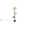 Jack Multicolour Cotton Shade Floor Lamp
