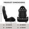 ASE Gaming Apex Series Simulator Seat (Black)