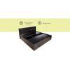 Aglaea Solid Wood Queen Size Drawer Storage Bed In Melamine Finish