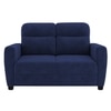 Alvaro Velvet 2 Seater Sofa Navy Blue Color