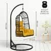 Premium Diesel Single Seater Spyder Swing Chair Yellow