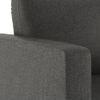 Liverpool 3 Seater Fabric Sofa (Steel)