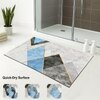 Luxe Home Geometric Design Rubber Doormat -(35x58 cm)