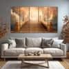 The Castle Decor Jesus Wall Painting Wooden Framed 27x48 Inch (Style 2)