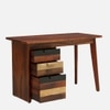 Camille Solid Wood Study Table in Dual Tone Finish