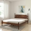 Sovereign Solid Wood King Size Non Storage Bed In Provincial Teak Finish