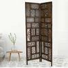 Kalei Solid Wood 4 Panel Room Divider