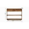 Perla Solid Wood Console Table